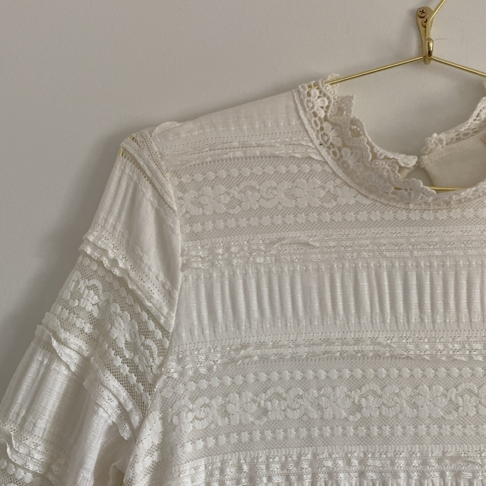 Boho Lace Dress - Bridal - Picture 5 of 9